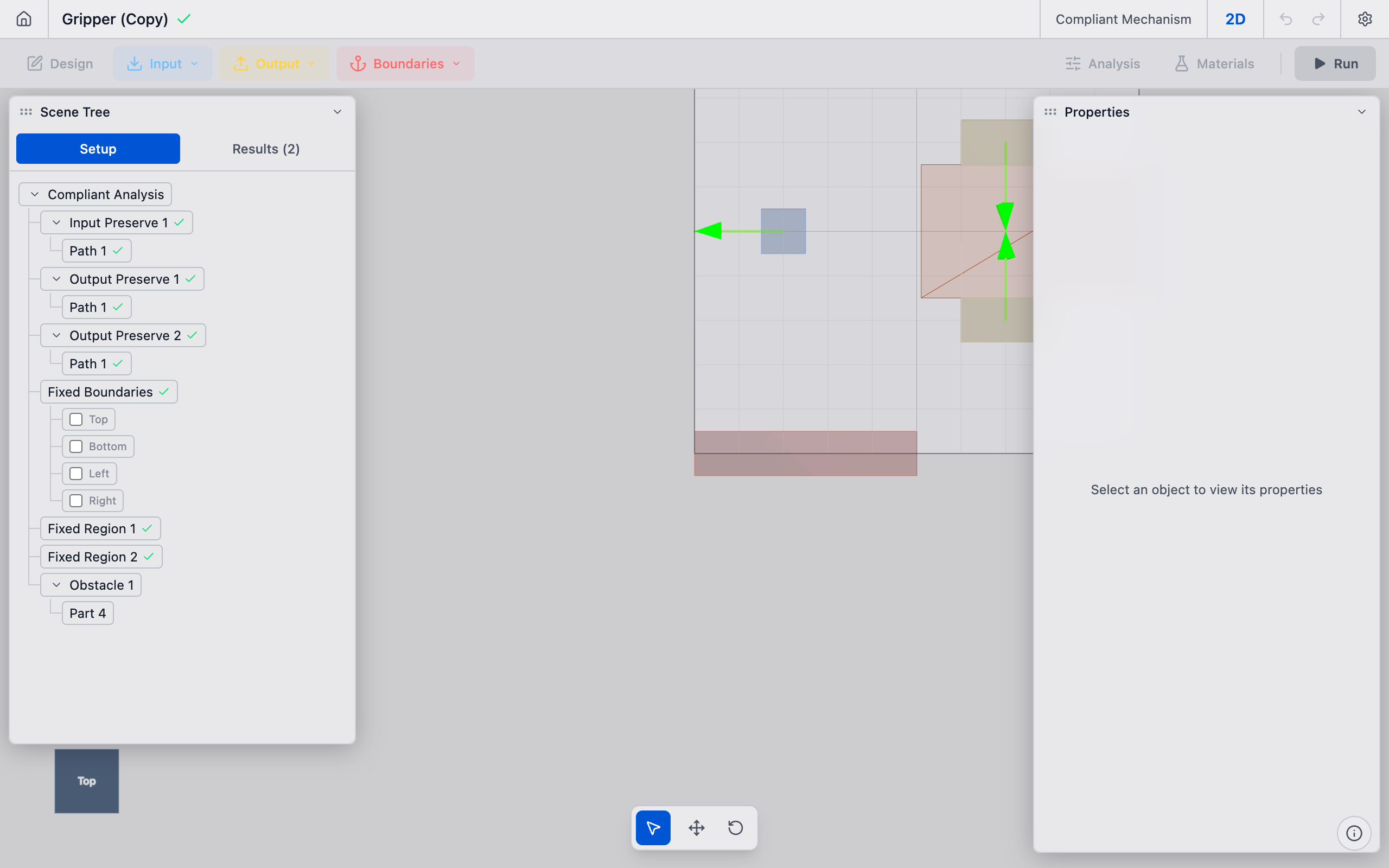 Empty scene editor ready for design